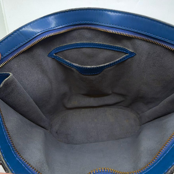 Louis Vuitton Saint Jacques Blue Epi Leather Handbag - Picture 6 of 8